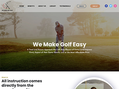 We Make Golf Easy