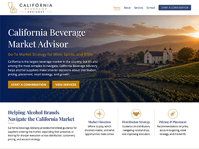 California Beverage Advisory