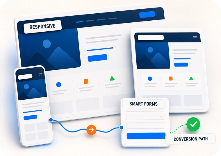 website design banner